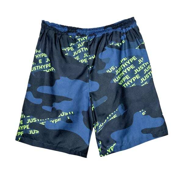 Hype Boys Camo Block Logo Swim Shorts (11-12 Years)