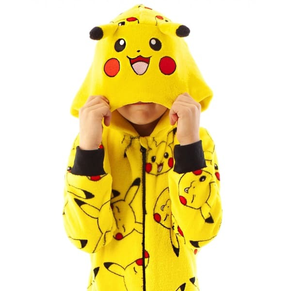 Pokemon Kids Pikachu All-In-One Nightwear (7-8 Years)