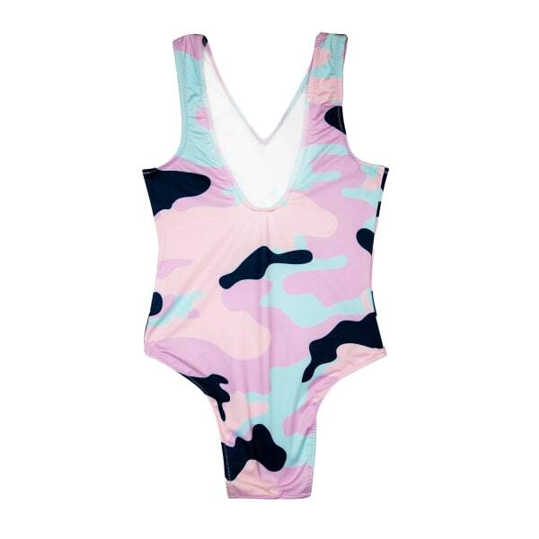 Hype Girls Evie Camo One Piece Swimsuit (9-10 Years)