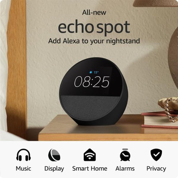 Amazon Echo Spot (2024) Black