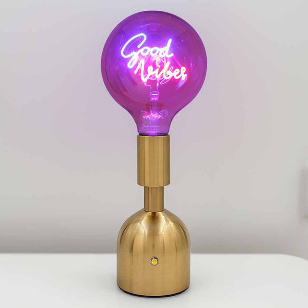 Lesser & Pavey LED Text Lamp Good Vibes