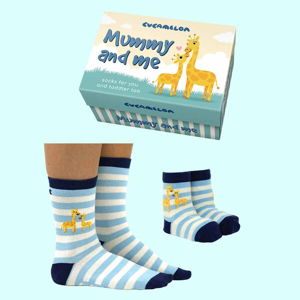 Sock Academy Mummy And Me Giraffe Socks