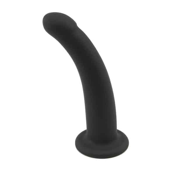 Loving Joy Curved 5 Inch Silicone Dildo with Suction Cup