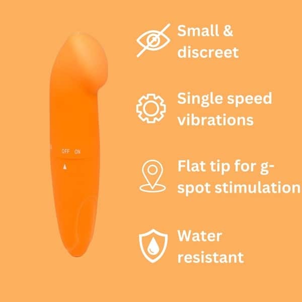 Loving Joy Mini G-Spot Vibrator Orange