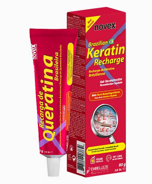 Novex Brazilian Keratin Recharge Hair Reconstruction