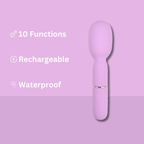 Nauti Petites 10 Speed Wand Vibrator