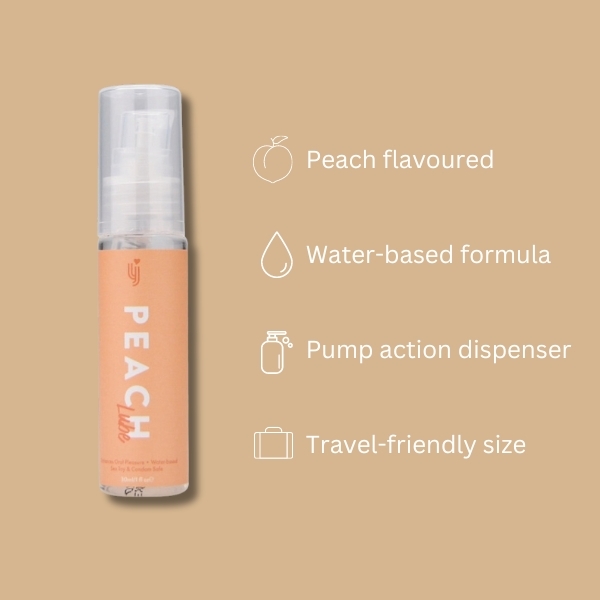 Loving Joy Peach Flavoured Lubricant 30ml