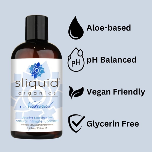 Sliquid Organics Natural Intimate Lubricant-255ml