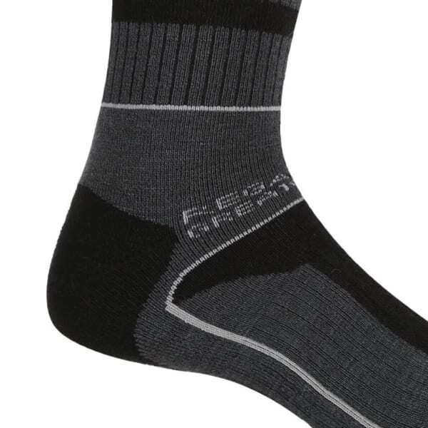 Regatta Mens Samaris 3 Season Socks (Pack of 2) (9-12)