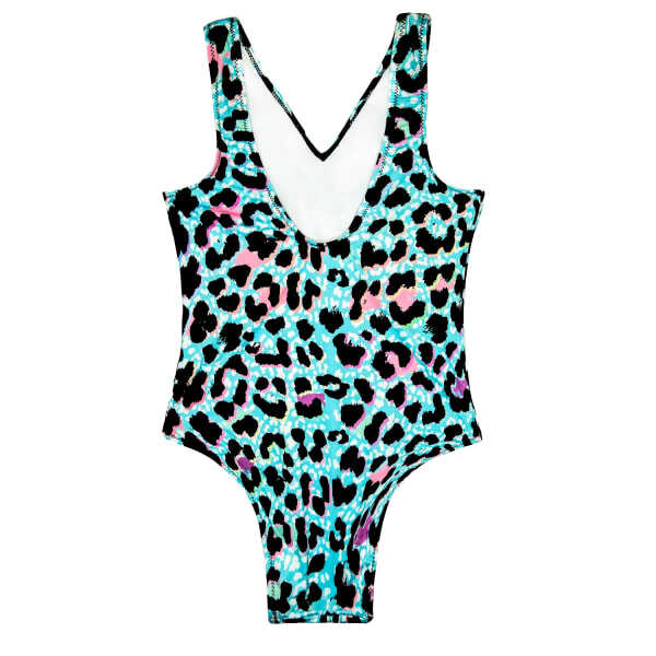 Hype Girls Leopard One Piece Swimsuit (16 Years)