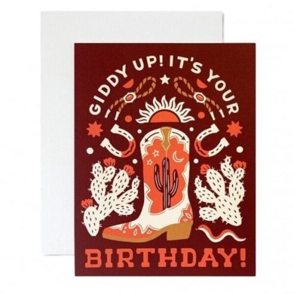 Gubblecote Giddy Up Birthday Card