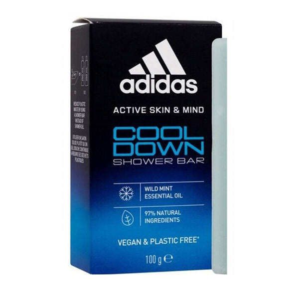 Adidas - Active Skin Shower Bar - Wild Mint 100g Cool Down