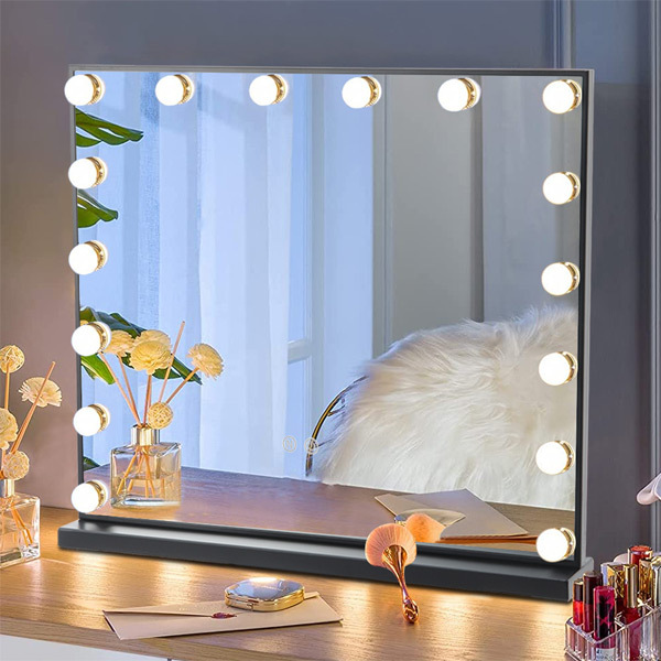 Livingandhome LED Vanity Mirror 62x52cm