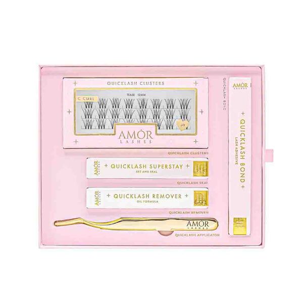 House of Amor - QuickLash Starter Kit - DIY Eyelashes 12mm