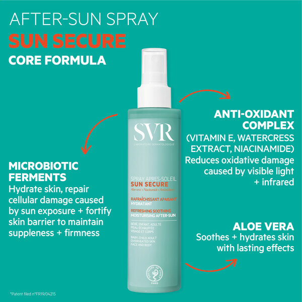 SVR SUN SECURE Soothing Refreshing Aftersun Spray, 200ml