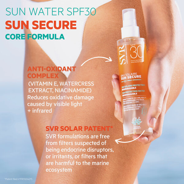 SVR SUN SECURE SPF 30 Face & Body Oleo-Water Spray 200ml