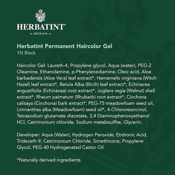 Herbatint Permanent Hair Color Gel 5M Mahogany chestnut