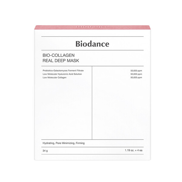 BIODANCE Bio-Collagen Real Deep Mask Sheet Box of 4