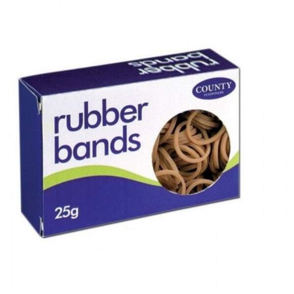 County Stationery Box No 34 Rubber Band (454g)