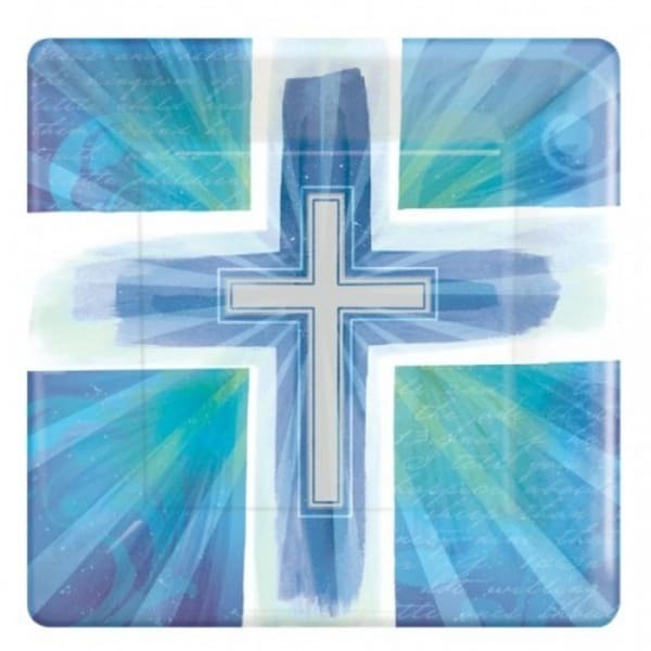 Amscan Happy Cross Party Plates (Pack of 8)