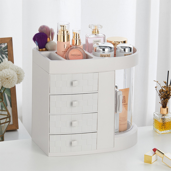 Livingandhome Acrylic Makeup Cosmetic Organizer