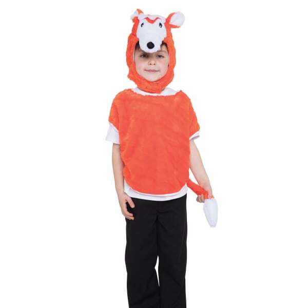 Bristol Novelty Kids Fox Tabard Costume