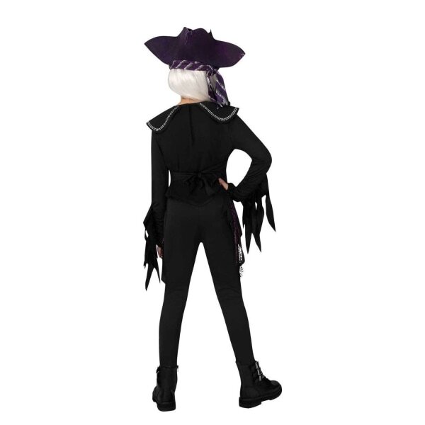 Girls Pirate Ghost Halloween Costume (7-8 Years)