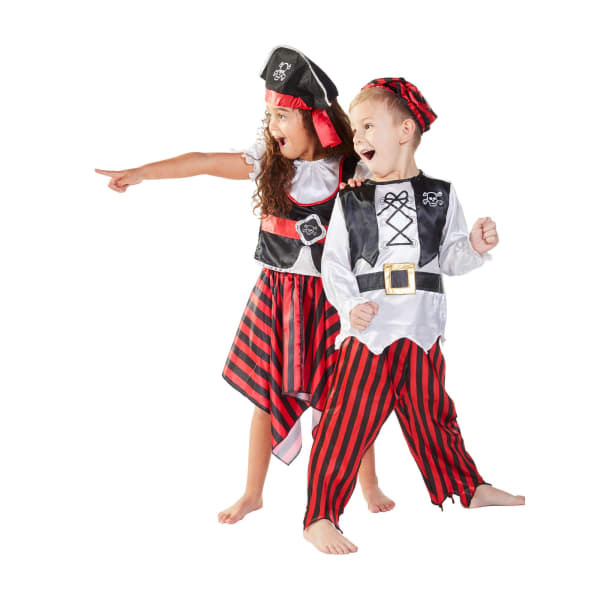 Bristol Novelty Girls Pirate Costume (L)