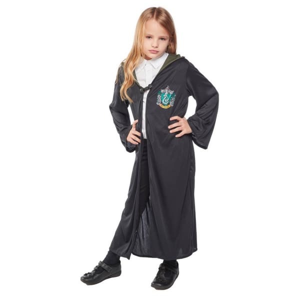 Harry Potter Kids Slytherin Costume Robe (L)