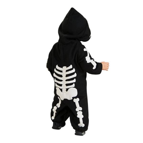 Boys Skeleton All-In-One Halloween Costume (Infant)