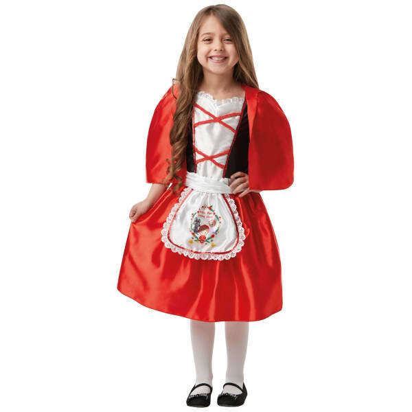 Bristol Novelty Girls Red Riding Hood Costume (7-8 Years)