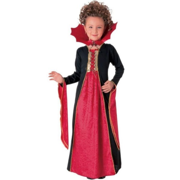 Bristol Novelty Kids Gothic Vampiress Costume (M)