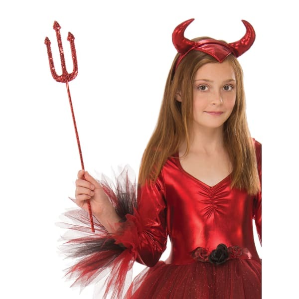 Bristol Novelty Girls Devil Halloween Costume (5-6 Years)