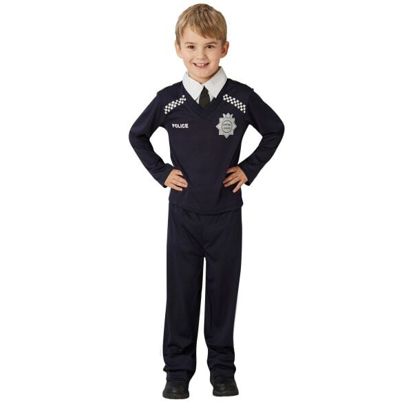 Bristol Novelty Kids Police Costume (L)