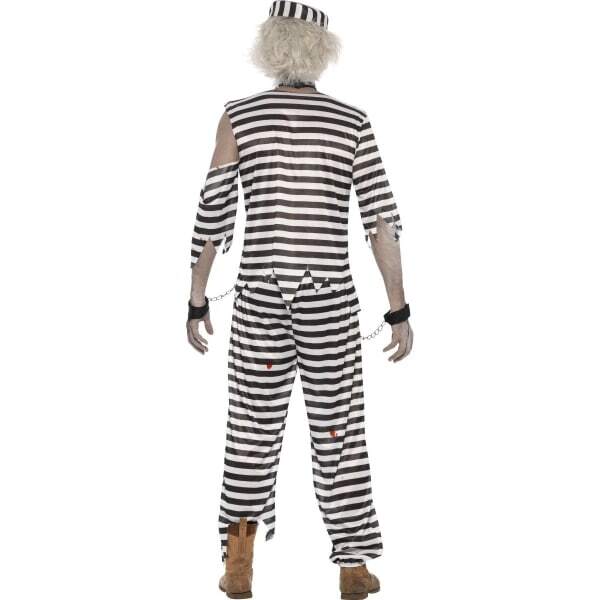 Bristol Novelty Boys Convict Zombie Costume (M)