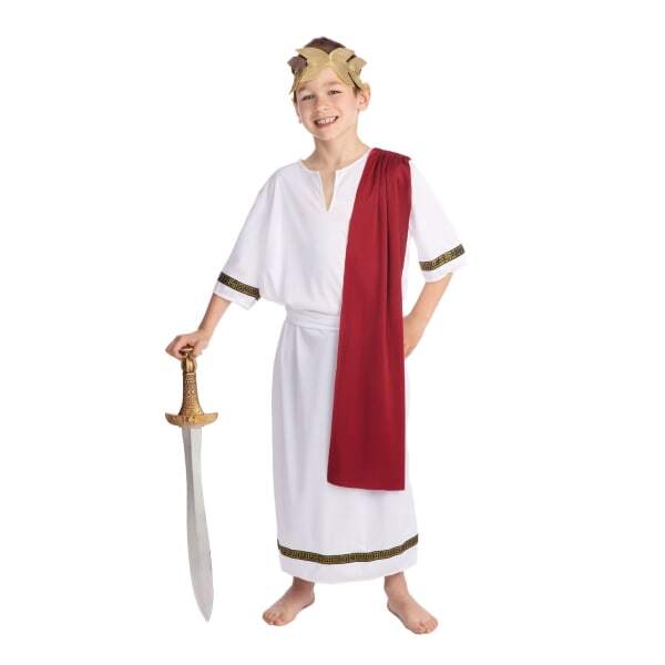 Bristol Novelty Kids Roman Emperor Costume (S)