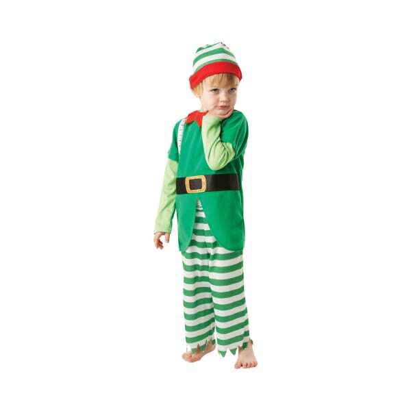 Bristol Novelty Kids Helpful Elf Costume (L)