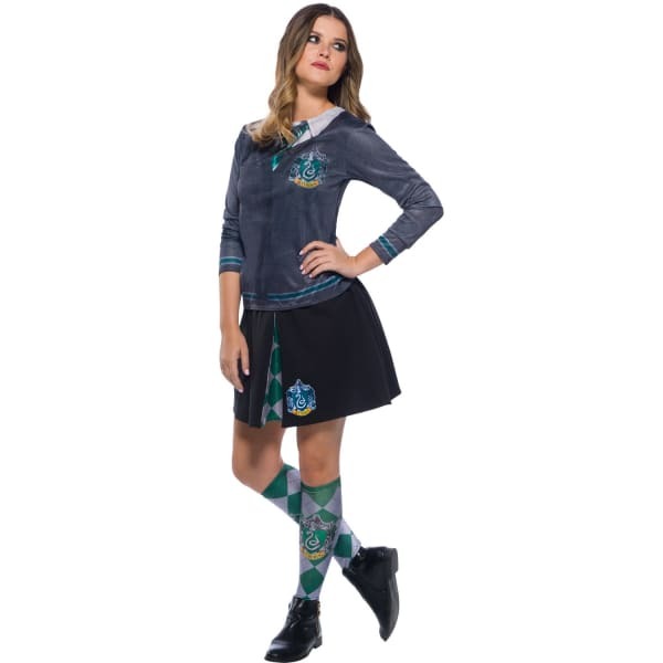 Harry Potter Girls Slytherin Mini Skirt