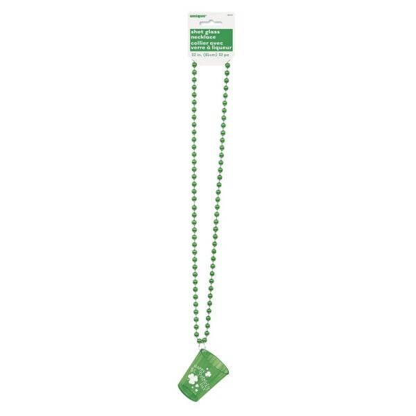 Unique Party Shot Glass St Patricks Day Necklace