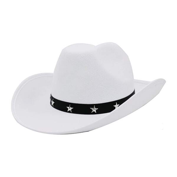 Bristol Novelty Adults Studded Cowboy Hat