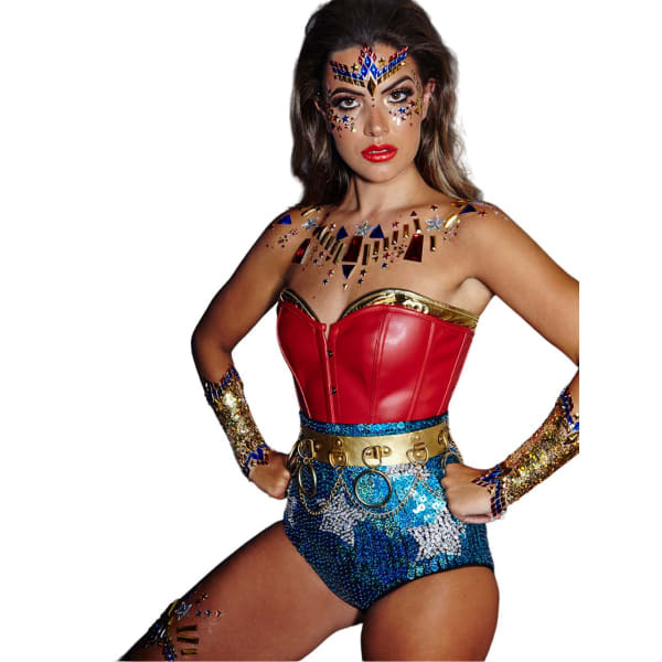 Wonder Woman Stick-on Jewels