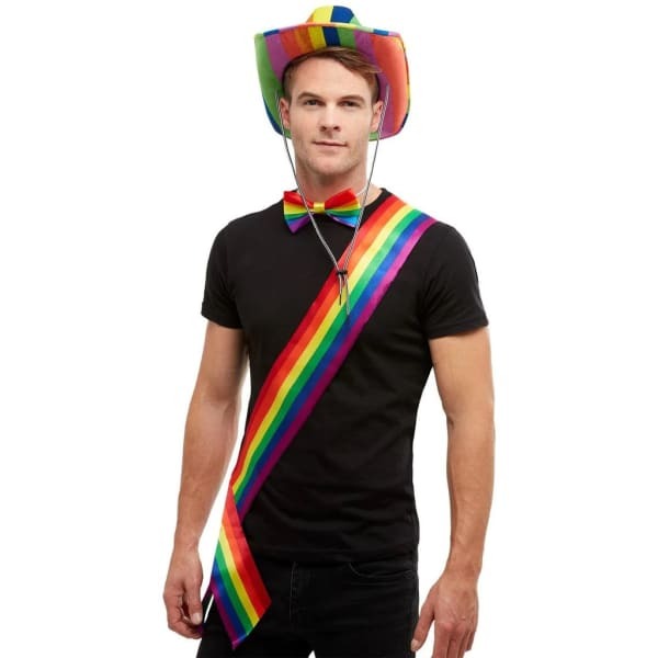 Bristol Novelty Adults Rainbow Sash