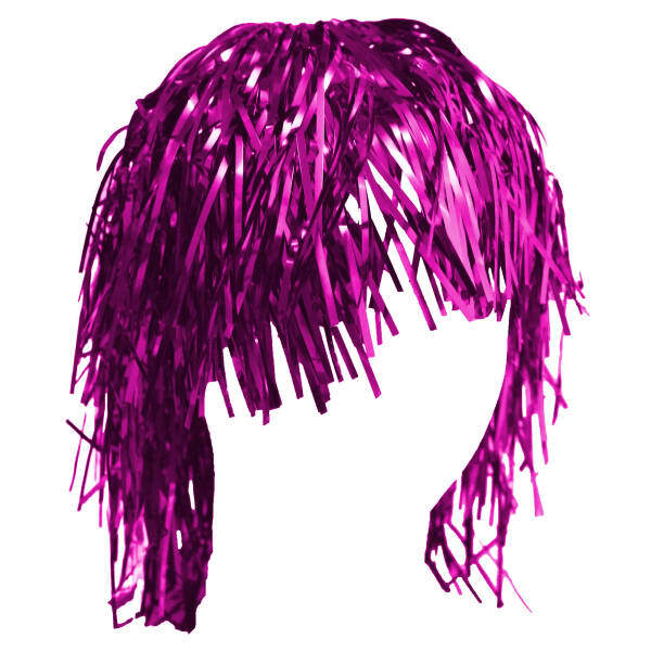 Bristol Novelty Unisex Tinsel Wig