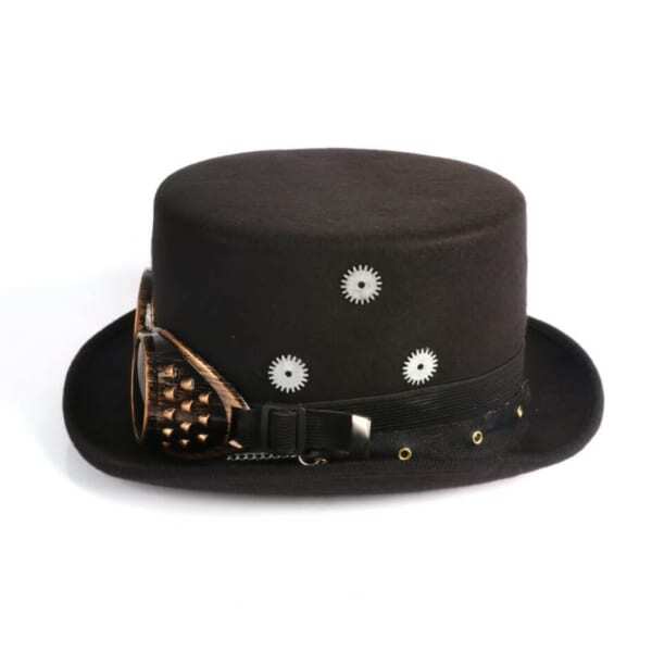 Bristol Novelty Adults Steampunk Top Hat And Goggles