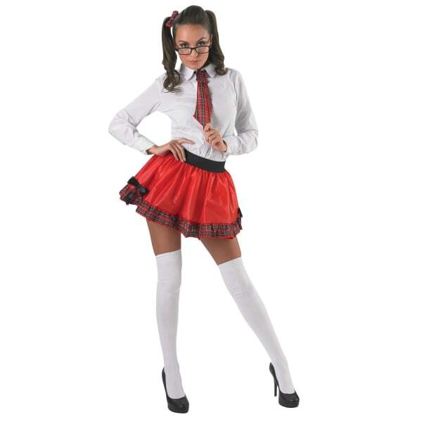 Bristol Novelty Womens Schoolgirl Tutu Dress