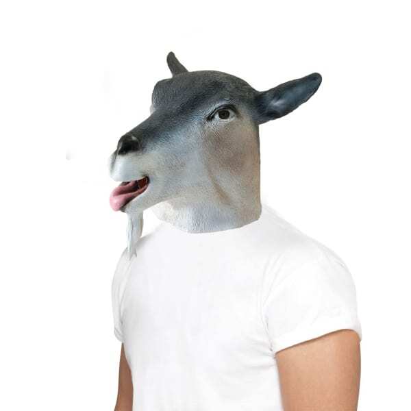 Bristol Novelty Adults Rubber Goat Mask