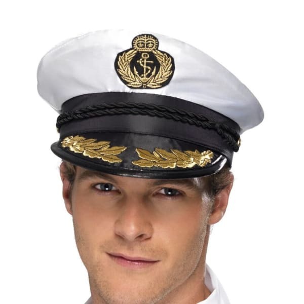 Bristol Novelty Adults Deluxe Captain Cap