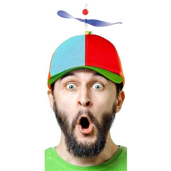 Bristol Novelty Unisex Helicopter Clown Hat