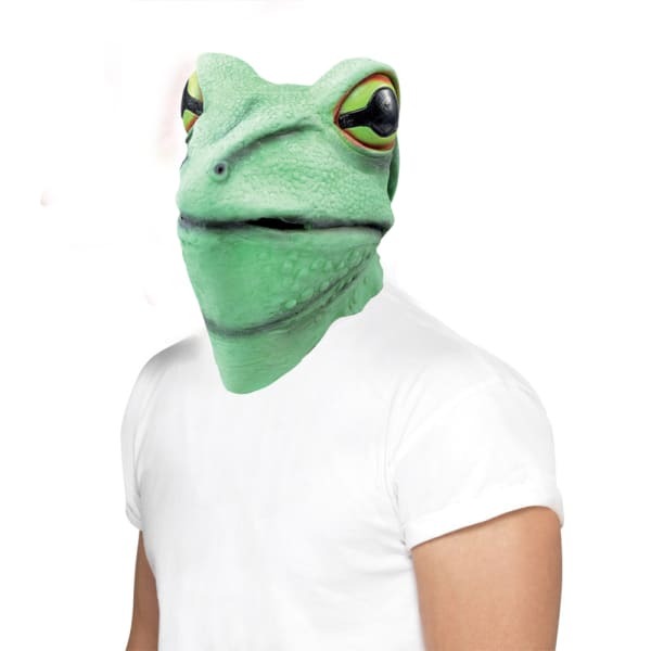 Bristol Novelty Adults Rubber Frog Mask