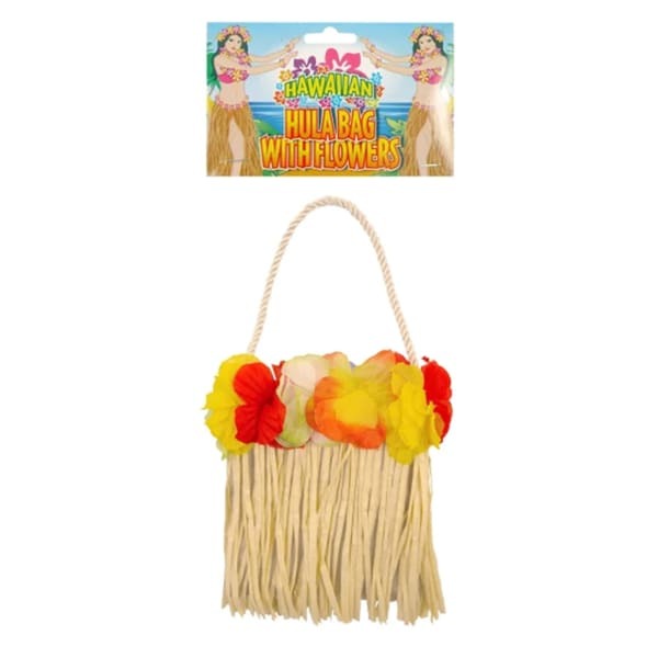 Bristol Novelty Hawaiian Flower Handbag